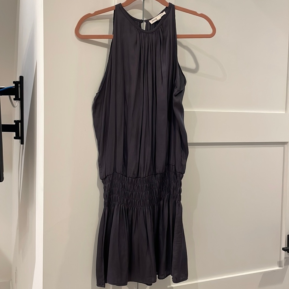 Dark Purple / Slate Sleeveless Dress